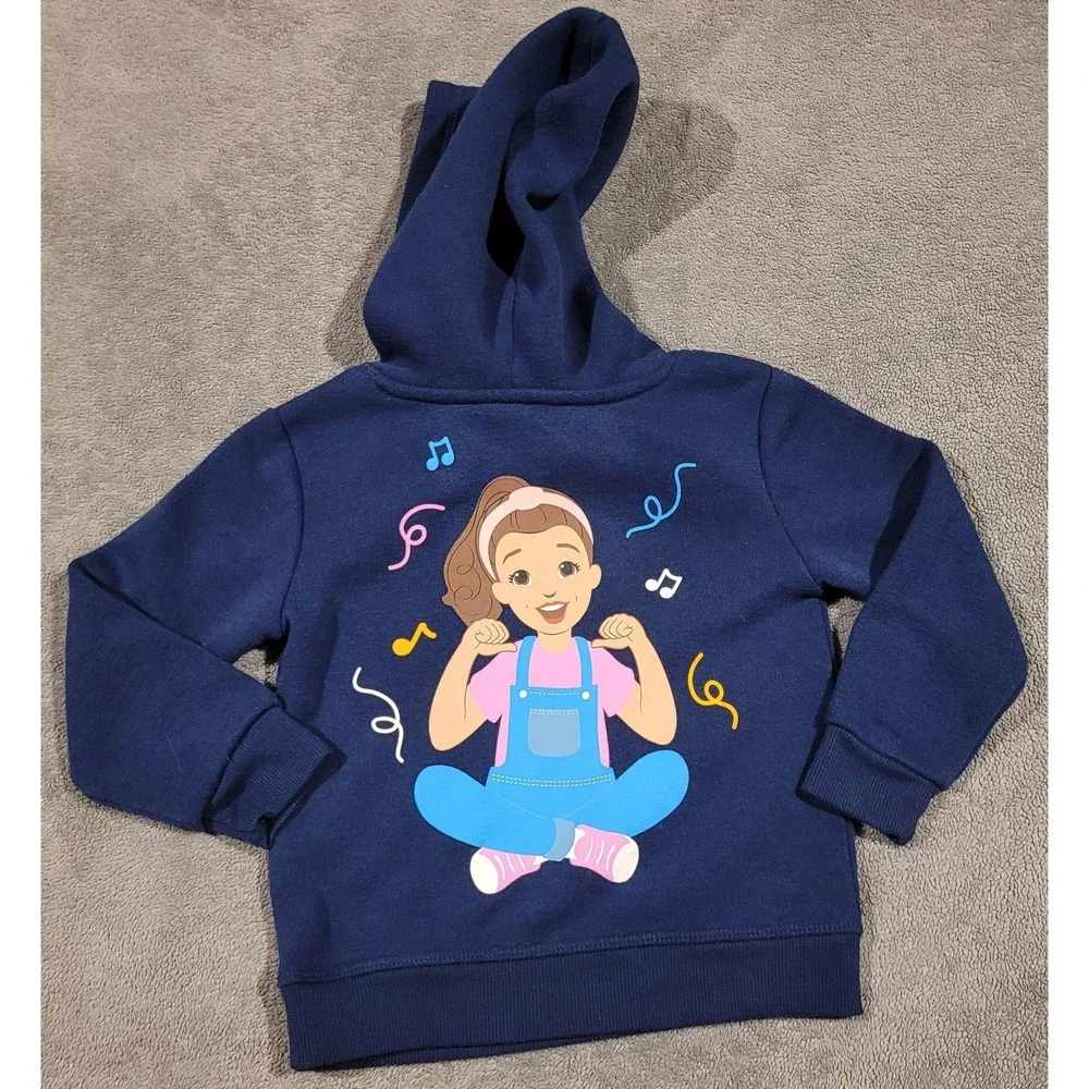 Ms. Rachel Toddler Boys 2-Piece Graphic Hoodie and Jogger Pants Set Size 2T